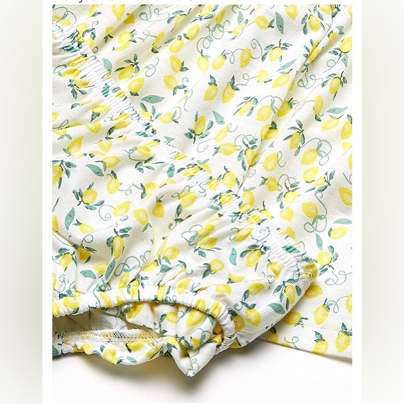🆕JESSICA SIMPSON BABY - 18M - NWT - 2PC LEMON DRESS AND BLOOMER - Picture 6 of 7